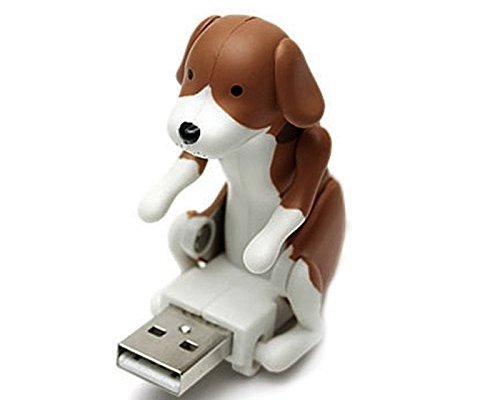 Rammelnder USB Stick, bumsender Hund USB Speicher, Geschenkidee für Männer