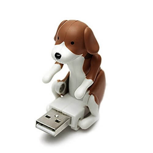 Rammelnder USB Stick, bumsender Hund USB Speicher, Geschenkidee für Männer