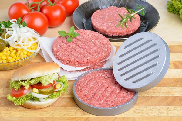 Vegane Burgerpresse Vegetarier