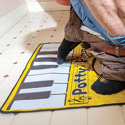 Toiletten Piano - Geschenkidee für Parter