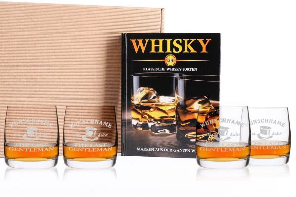 Whisky-Wissen Set - personalisiertes Männergeschenk