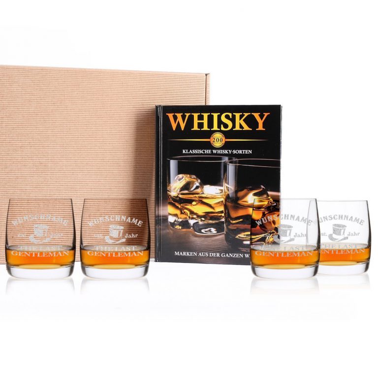 Whisky-Wissen Set - personalisiertes Männergeschenk