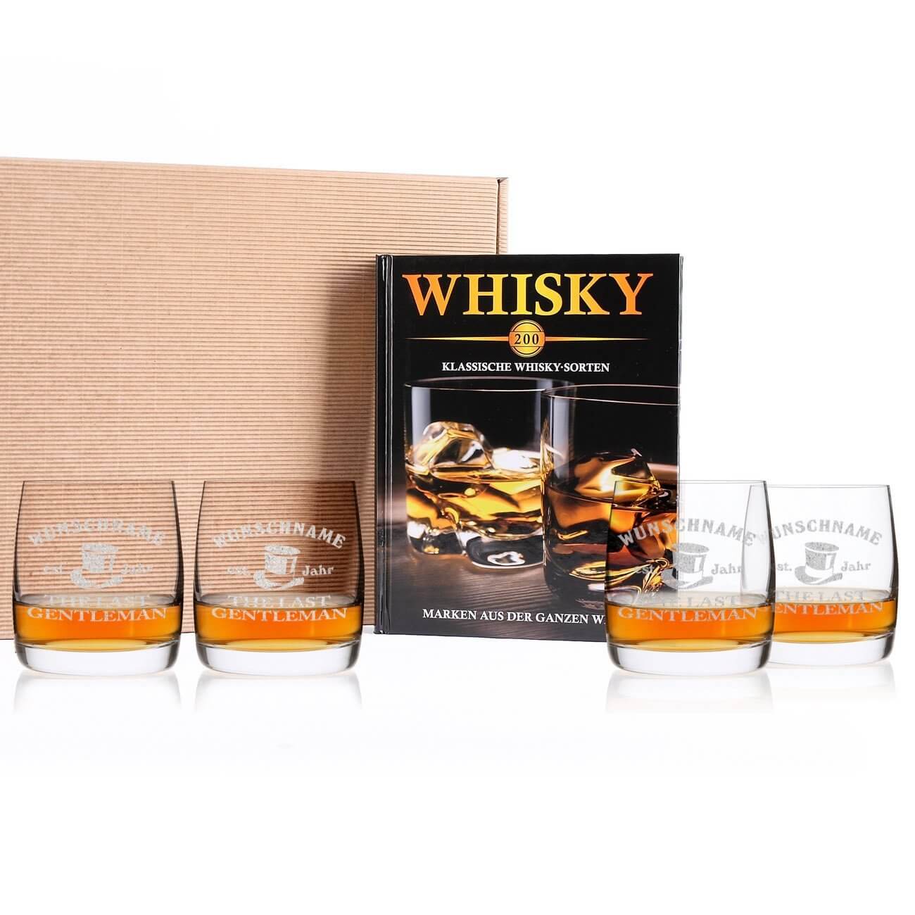 Whisky-Wissen Set - personalisiertes Männergeschenk