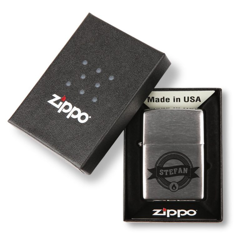 Personalisiertes Zippo - günstiges Männergeschenk