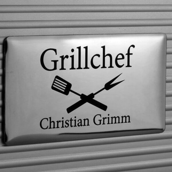 Personalisierbarer Grillkoffer Individuelle Gravur Geschenkidee für Grillmeister 3