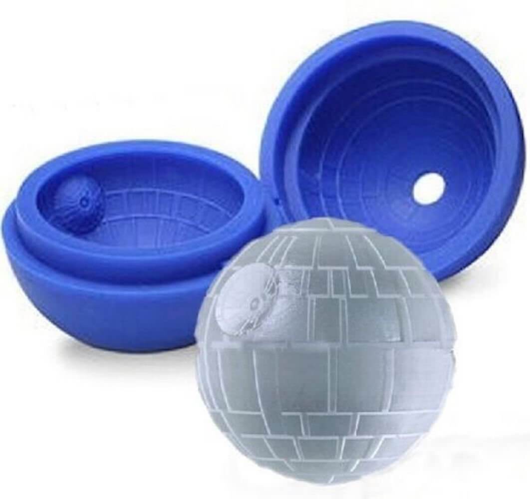 Star-Wars Todesstern Eiswürfel Eiskugel Form aus Silikon Geek-Geschenk für Star Wars Fans 2
