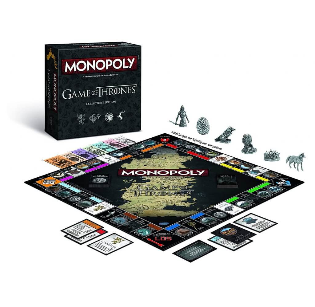 Monopoly Game of Thrones Edition - angesagte Geschenke finden Männerspielzeug kaufen – Männerspielzeuge finden – Spielzeug für Männer finden – bestes Männerspielzeug – Männerspielzeug im Vergleich