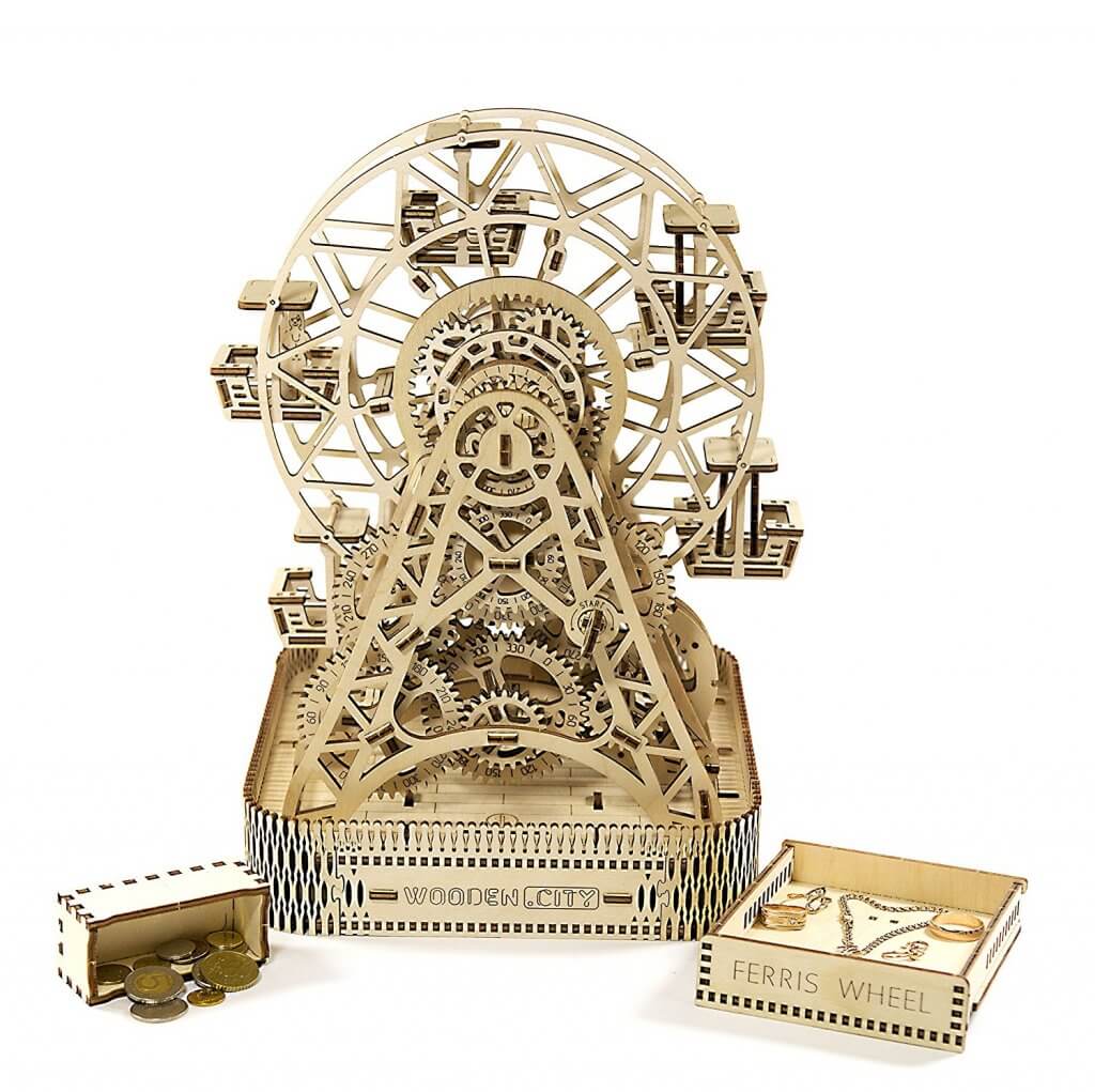 Holzbausatz - besten Holzmodell kaufen - Bausatz aus Holz - Geschenkidee und Männerspielzeug - Riesenrad aus Holz Männerspielzeug kaufen – Männerspielzeuge finden – Spielzeug für Männer finden – bestes Männerspielzeug – Männerspielzeug im Vergleich