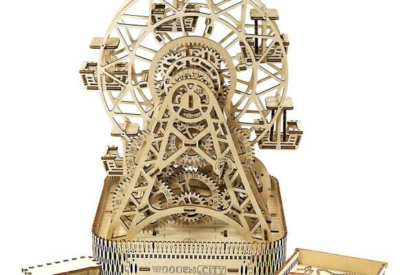 Holzbausatz - besten Holzmodell kaufen - Bausatz aus Holz - Geschenkidee und Männerspielzeug - Riesenrad aus Holz Männerspielzeug kaufen – Männerspielzeuge finden – Spielzeug für Männer finden – bestes Männerspielzeug – Männerspielzeug im Vergleich