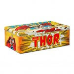 Superhelden Blechdose mit Thor aufdruck