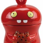 Uglydolls Keramikkeksdose Babo rot