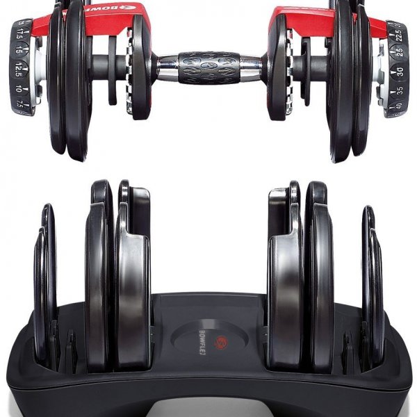 Verstellbare Kurzhantel Set - Intelligentes Hantelsystem - Einstellbare Hanteln kaufen - Geschenk für Sportler - Bowflex 2