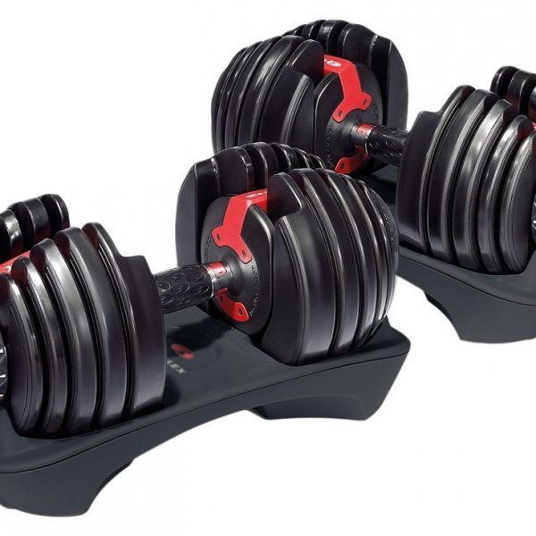 Verstellbare Kurzhantel Set - Intelligentes Hantelsystem - Einstellbare Hanteln kaufen - Geschenk für Sportler - Bowflex