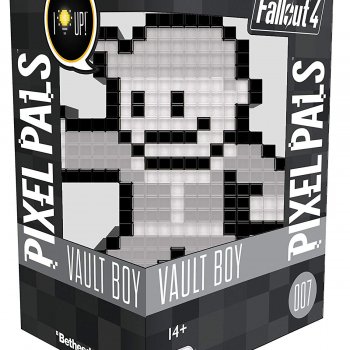 #7 Fallout 4 – Black & White Vault Boy 007 Die gesamte Pixel Pals Collection
