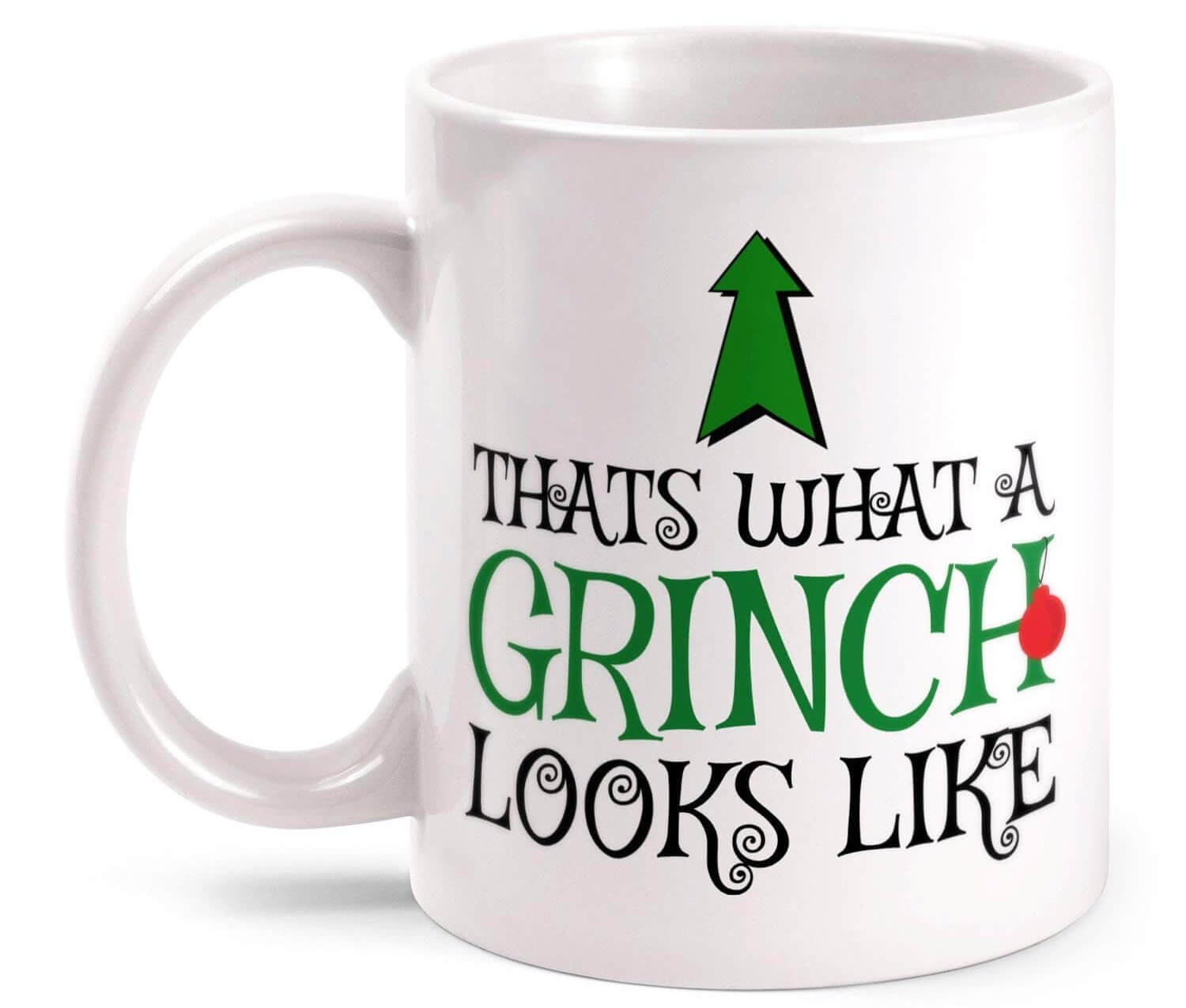 Grinch Tasse - Tasse für Weihnachtshasser - Becher für Männer die Weihnachten nicht mögen