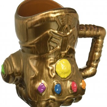 Marvel Avengers Infinity War Thanos GauntletLustige Tassen - coole ausgefallene witzige außergewöhnliche Bürotasse