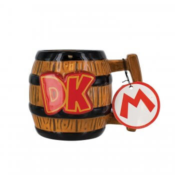 Donky Kong Nerdige Tasse Becher für Gamer Lustige Tassen - coole ausgefallene witzige außergewöhnliche Bürotasse