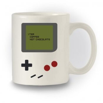 Gameboy Nerdige Tasse Becher für Gamer Lustige Tassen - coole ausgefallene witzige außergewöhnliche Bürotasse