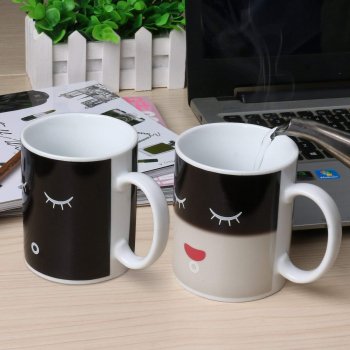 Kaffee und wach – Lustige Tassen - coole ausgefallene witzige außergewöhnliche Bürotasse