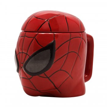 Marvel Spiderman 3d Lustige Tassen - coole ausgefallene witzige außergewöhnliche Bürotasse