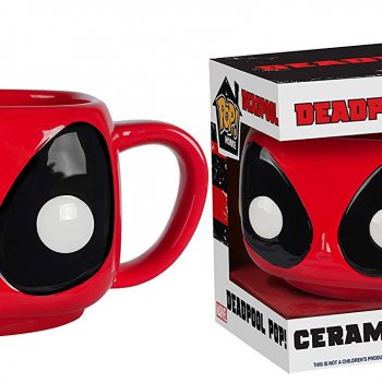 Pop! Deadpool Marvel Lustige Tassen - coole ausgefallene witzige außergewöhnliche Bürotasse