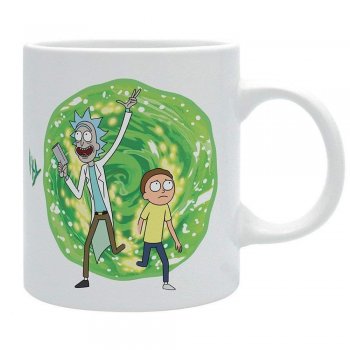Rick an Morty – Tasse für Kaffe und Tee Lustige Tassen - coole ausgefallene witzige außergewöhnliche Bürotasse