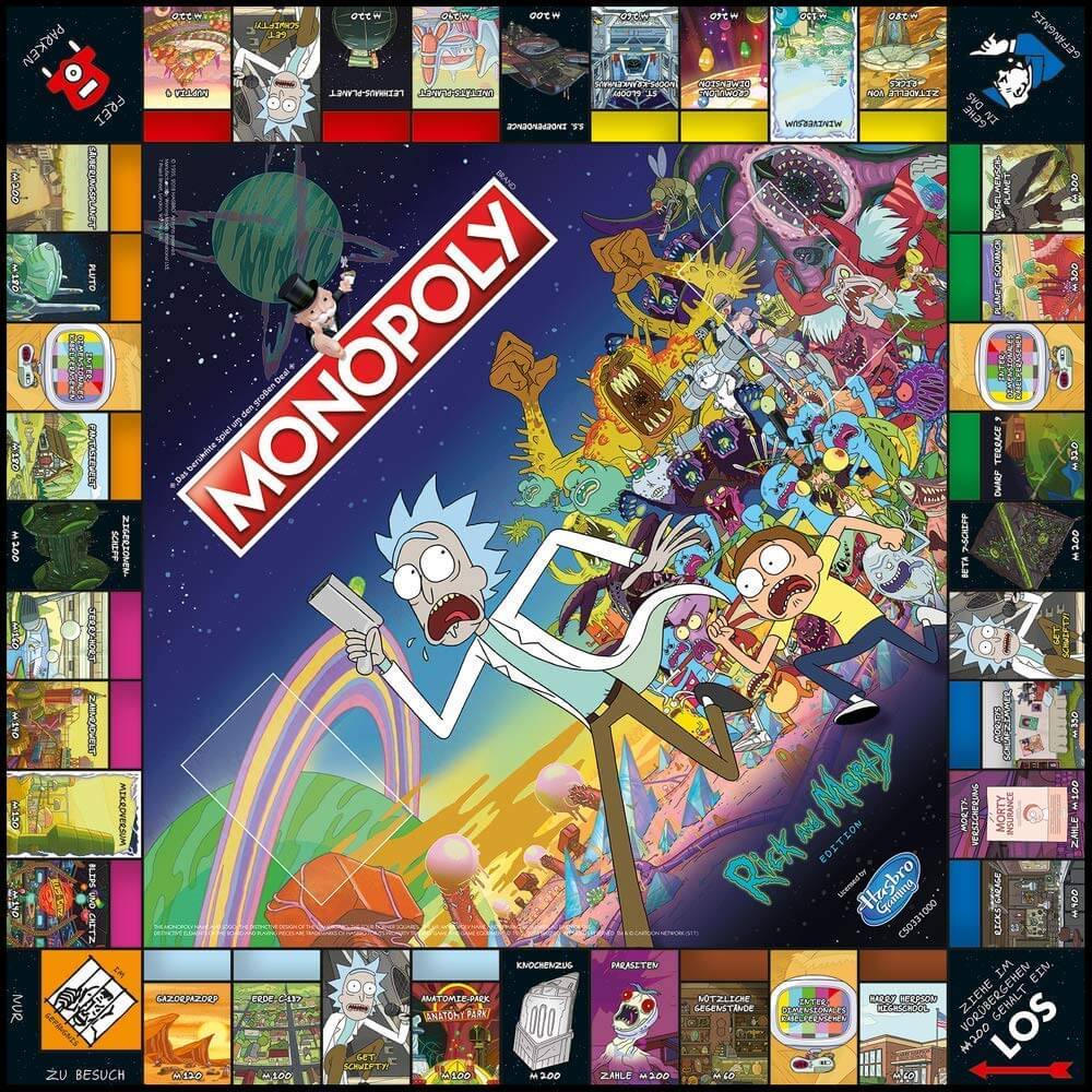 Monopoly Rick and Morty Edition 3