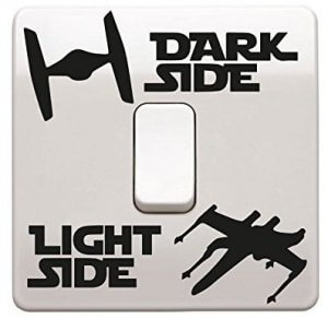 Star Wars Lichtschalter 3 Varianten Männergeschenk für den Star Wars Fan