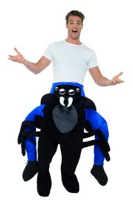 76 Carry Me Kostüm Spinne Huckepack Kostüm Spinne Verkleidung Tierkostüm Piggyback Ride On auf den Schultern Faschings Karneval Kostüm Halloween Fastnacht JGA Junggesellenabschied