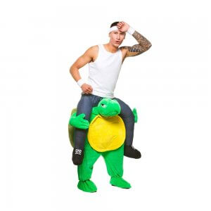 83 Carry Me Kostüm Schildkröte Huckepack Kostüm Schildkröte Verkleidung Tierkostüm Piggyback Ride On auf den Schultern Faschings Karneval Kostüm Halloween JGA Junggesellenabschied