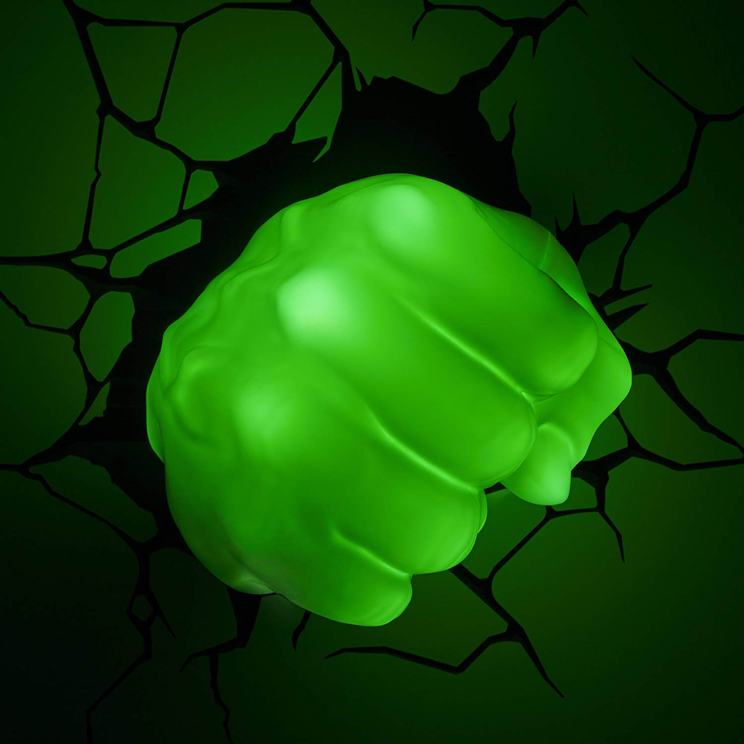 Superhelden 3D Wandleuchten – Optisch ein Highlight - Hulk Hand 2