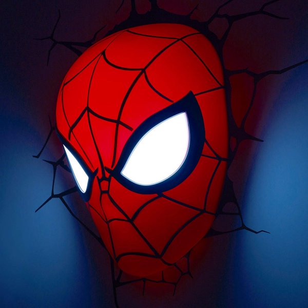 Superhelden 3D Wandleuchten – Optisch ein Highlight - Spiderman 2