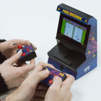 Dual Mini Arcade 300 8-Bit Spiele Retro Männergeschenk 3