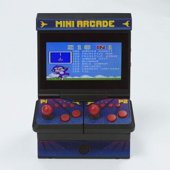 Dual Mini Arcade 300 8-Bit Spiele Retro Männergeschenk 4
