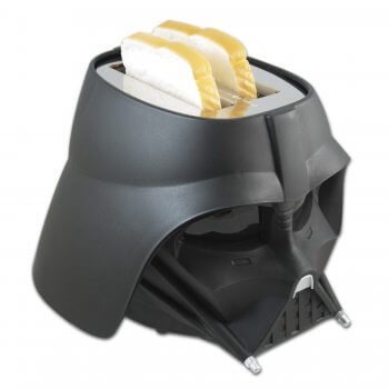 Star Wars Toaster Star Wars“-Schriftzug auf beiden Seiten vom Toast 3