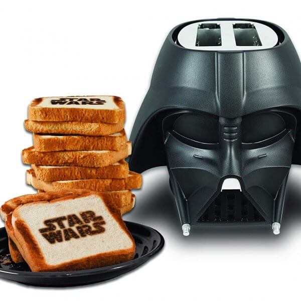 Star Wars Toaster Star Wars“-Schriftzug auf beiden Seiten vom Toast