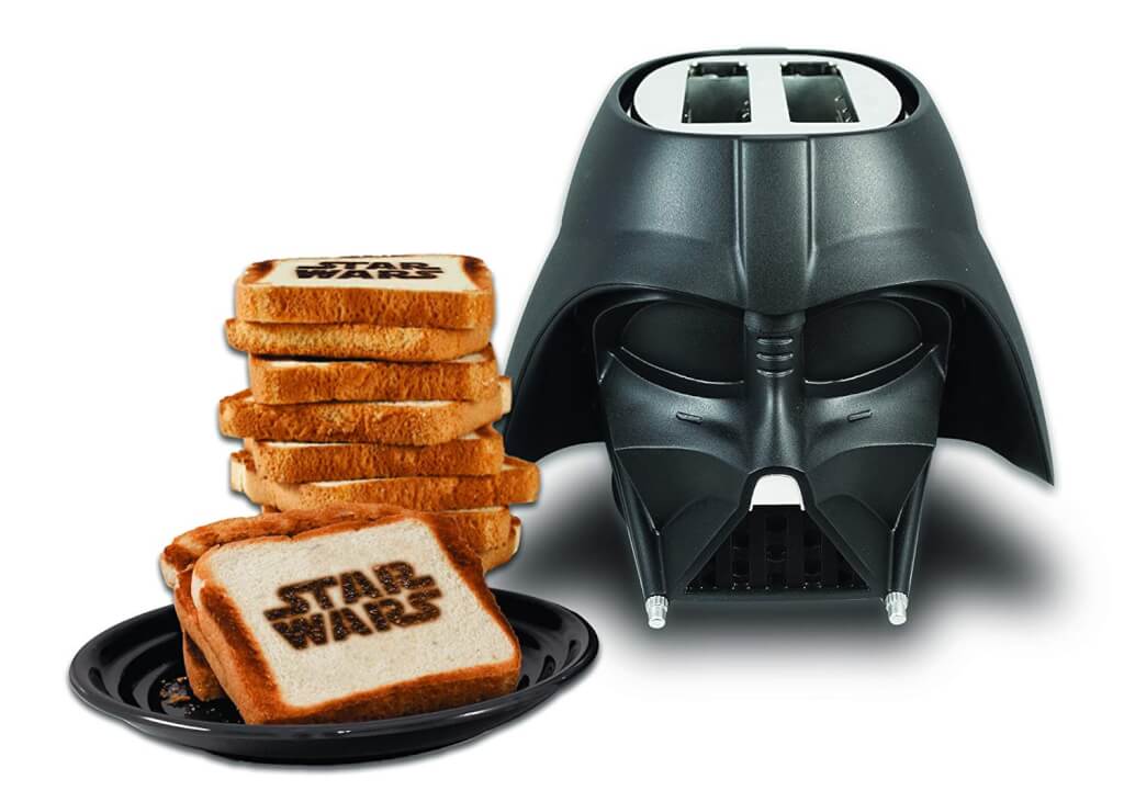Star Wars Toaster Star Wars“-Schriftzug auf beiden Seiten vom Toast