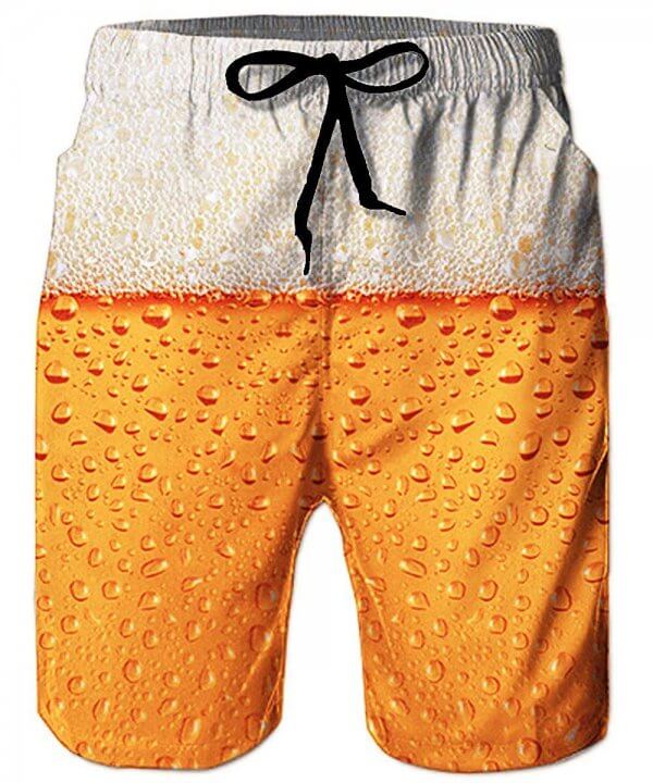 Bier Badehose Perfektes Strand-Outfit Sommergeschenk für den Mann 1