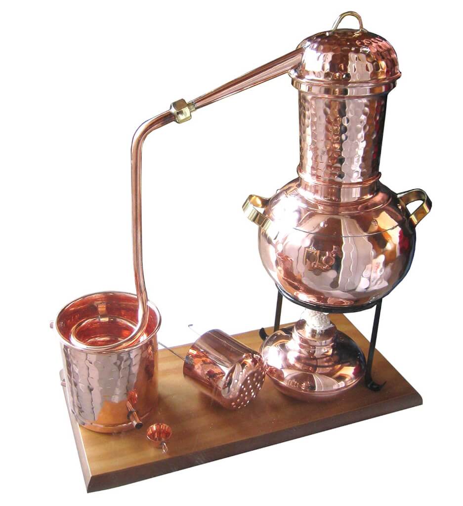 Destille, 2L Kalif mit Aromakorb und Thermometer