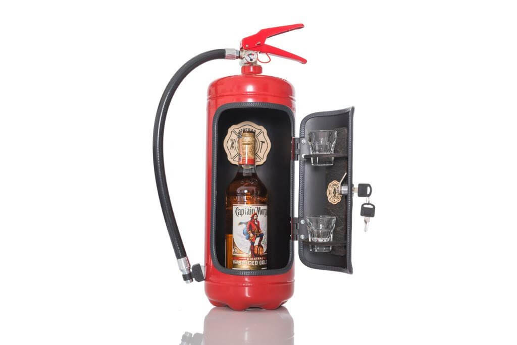 Feuerlöscher Minibar - Das Alkoholversteck perfektes Männergeschenk fürs Man Cave