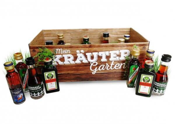 Männer-Kräutergarten Schnaps in der Box Alkohol männertaugliches Geschenk 2