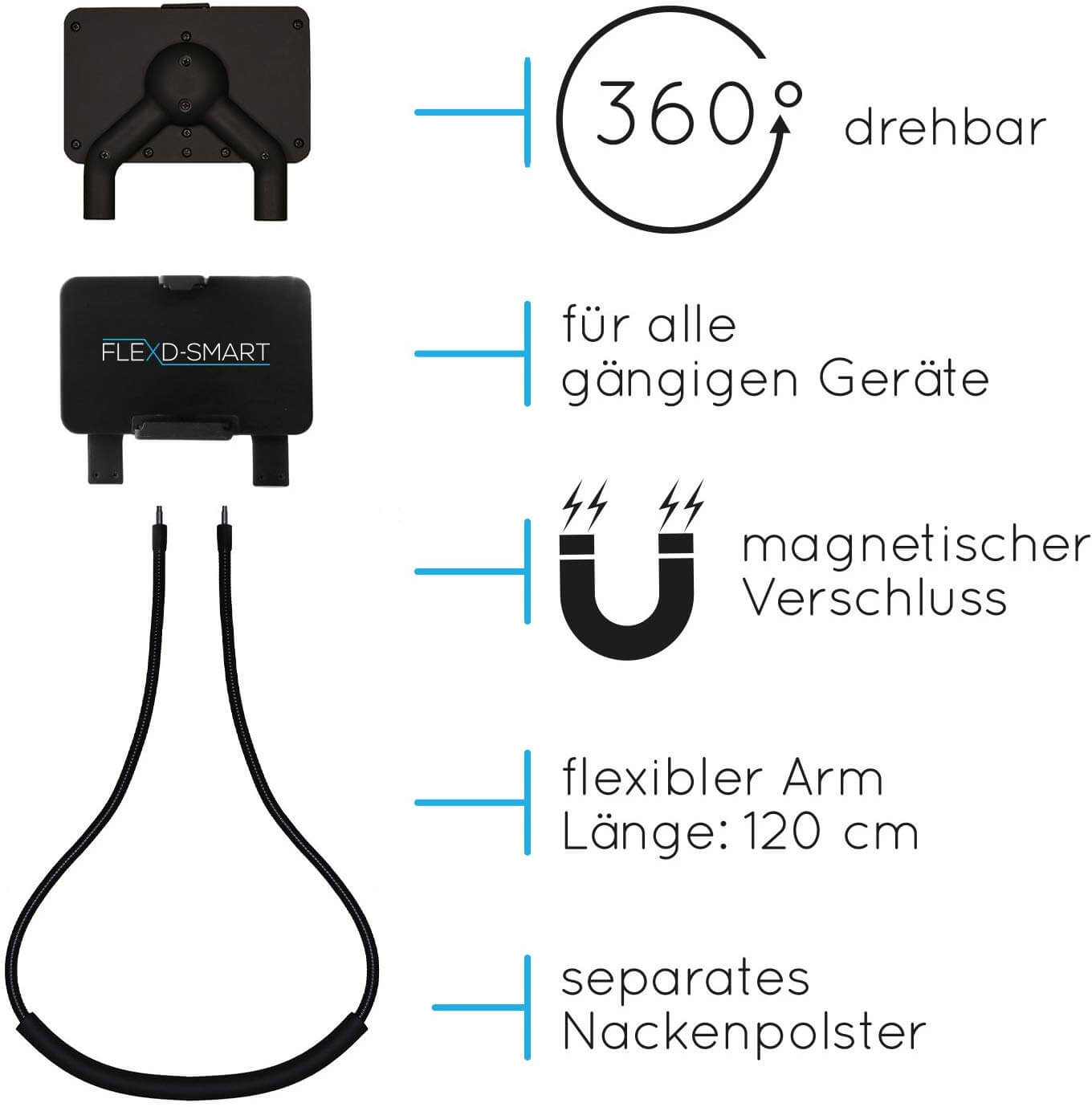 Praktischer Handyhalter - Beste Smartphonehalterung - praktische Handyhalterung