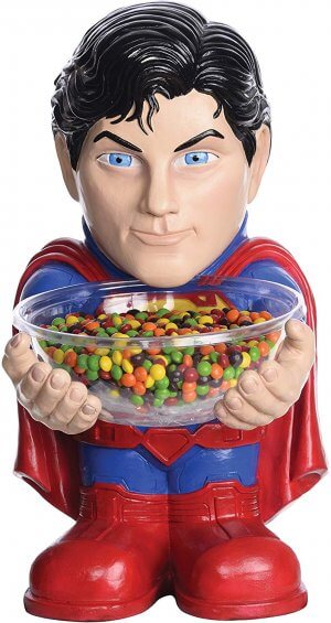 Superman Süßigkeitenschale - DC Comicheld - Süßigkeitenschalenhalter - DC Comic Candy Holder Bowl
