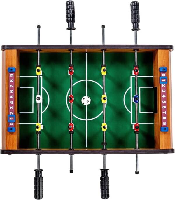 Mittelgroßer Kicker - praktischer Tischfußball - bester Mini Kicker für den Mann - Man Cave bauen