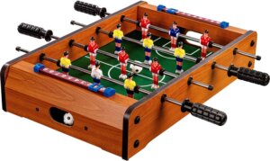 Mittelgroßer Kickertisch - Mini Tischfußball - Man Cave Must Have - beste Männergeschenke