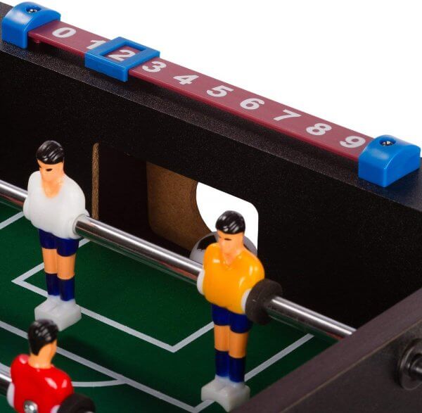 Mittelgroßer Tischkicker - Geschenkidee für Bruder - Mann beschenken - Geschenk bis 15€ - Hobbykeller - günstiges Geschenk für Mann