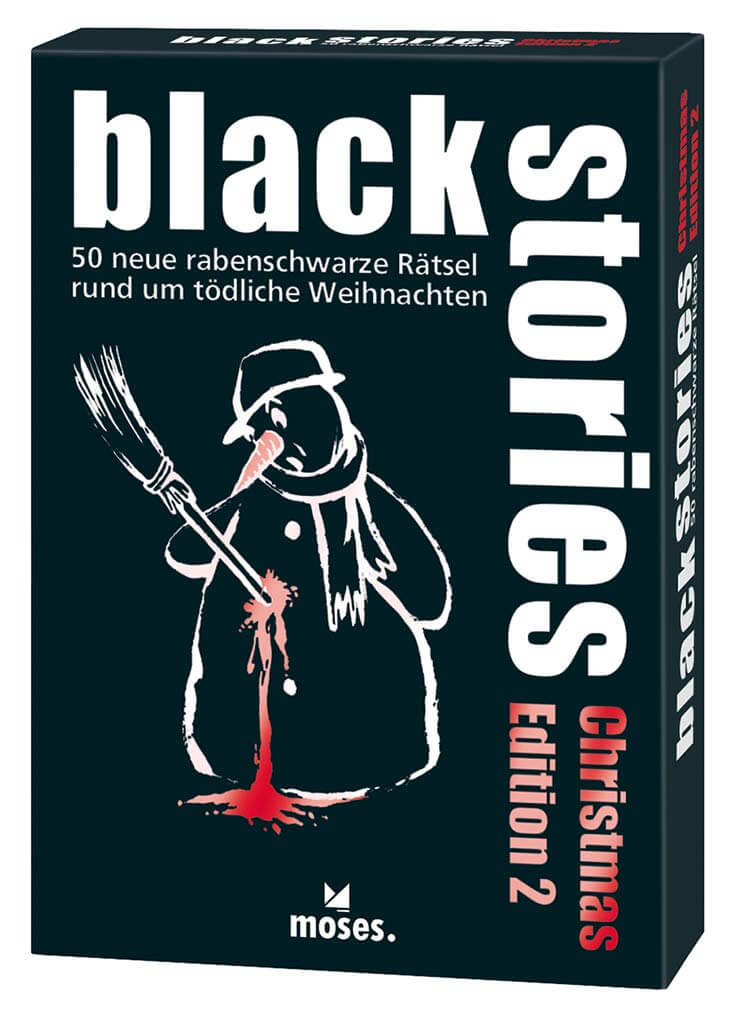 Black Stories Christmas Edition 50 düstere Rätsel Geschenkidee für den Weihnachtsabend 1