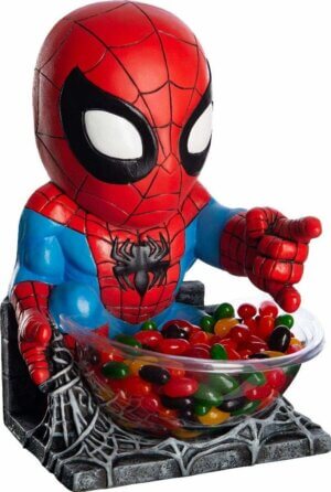 Spider-Man Candy Bowl Holder - Halloween Süßigkeiten Schüssel Männergeschenk